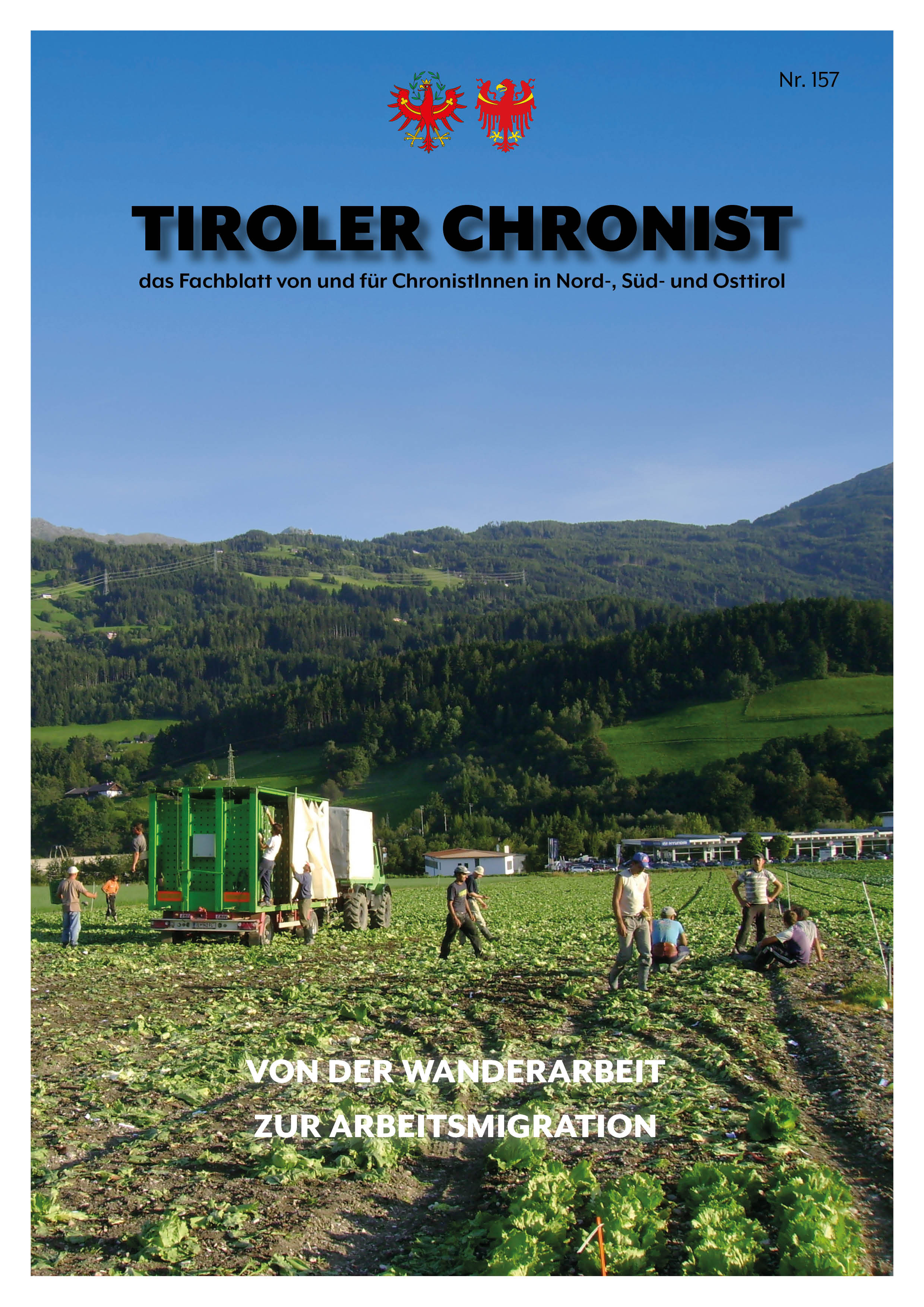 Titelblatt Tiroler Chronist 157