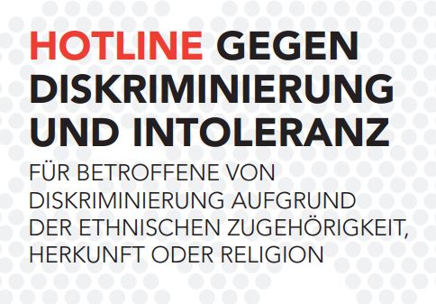 logo hotline gegen diskriminierung
